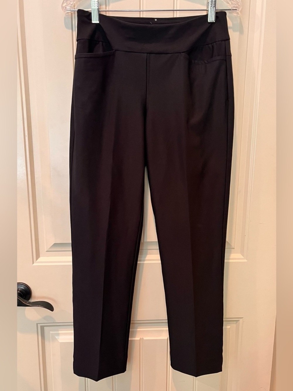 TAIL Black Active Pants Size 6 EUC Golf Errands Everyday Wear Stretchy Comfort